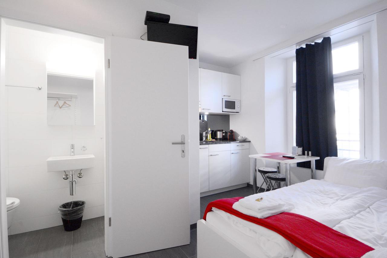 Hitrental Station Apartments Lucerna Esterno foto